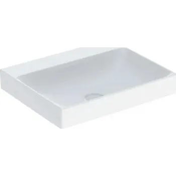 Umyvadlo Geberit ONE umyvadlo 60x48 cm, bez otvoru pro baterii, bez přepadu, KeraTect, bílá