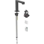 Geberit Brenta stojánková umyvadlová baterie, napájení z generátoru, pro funkčním box pod omítku, bez směšovače, černá mat easy-to-clean