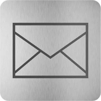 Plechová cedule Sanela Piktogram - poštovní schránka SLZN 44L