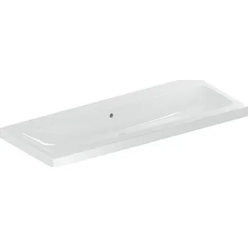 Umyvadlo Geberit iCon umyvadlo 120x48 cm, bez otvoru pro baterii, s přepadem, bílá