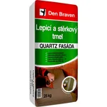 Lepicí a stěrkový tmel Den Braven QUARTZ FASÁDA pytel 25 kg, šedá