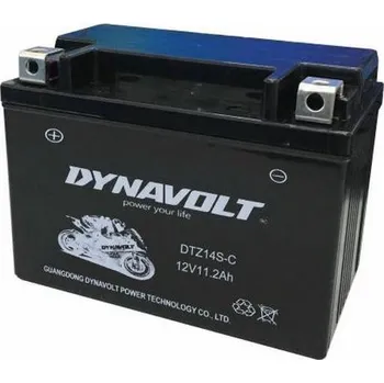 Motobaterie Dynavolt DTZ14S 12V 11,2Ah 170A AGM