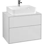 Villeroy & Boch Finion skříňka pod umyvadlo 80x50 cm, bílá lesk