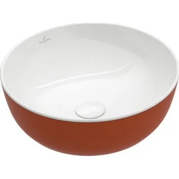 Umyvadlo Villeroy & Boch Artis umyvadlo na desku, 43 cm, bez přepadu, Rust