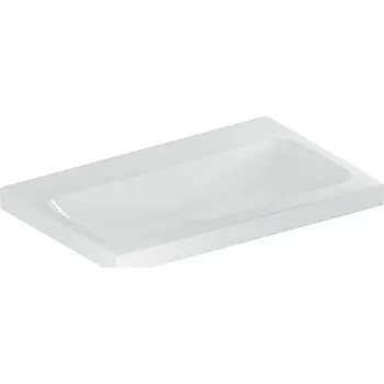 Umyvadlo Geberit iCon umyvadlo 75x48 cm, bez otvoru pro baterii, bez přepadu, bílá