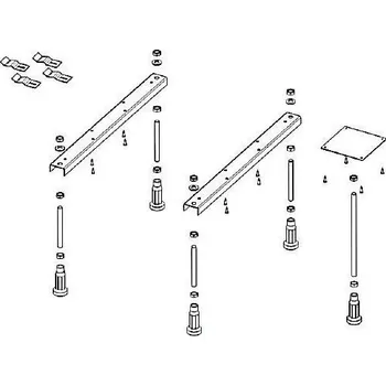 Riho Universal podpěry k vaně 12