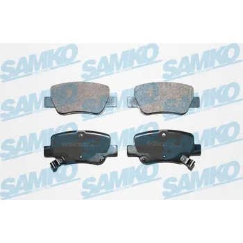 Brzdová destička Sada brzdových destiček, kotoučová brzda SAMKO 5SP1522