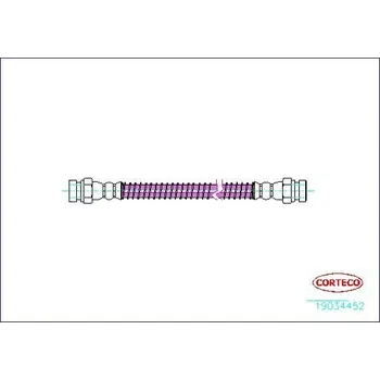 Brzdová hadice Brzdová hadice CORTECO 19034452
