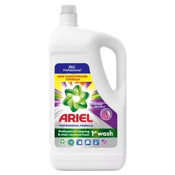 Univerzální čisticí prostředek Ariel Professional Color tekutý prací prostředek 100 PD 5L (Výborně odstraňuje skvrny i v krátkém pracím cyklu.)
