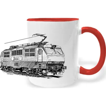 Hrnek - E499 Banán Barva: Červená