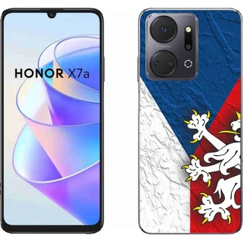 Vlajka Gelový kryt mmCase na Honor X7a - česká vlajka 1