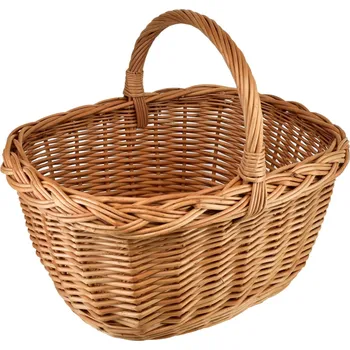 Nákupní košík Koš hranatý městský střední 36×29×22/35 cm