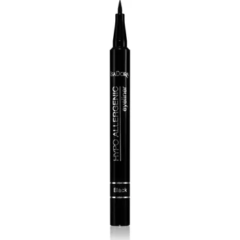 Oční linky IsaDora Hypo-Allergenic Eyeliner oční linky ve fixu pro citlivé oči odstín 30 Black 1 ml