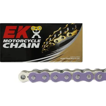 Řetězová sada pro motocykl QX-kroužkový řetěz EK 520 SRX2 120 L Metalická oranžová 2H875828