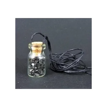 Přívěšek lahvička s Ellite šungitem