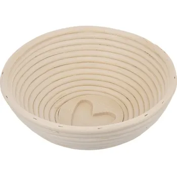 chlebník Ošatka na kynutí SRDCE pr. 21 cm (akční sada 3 ks)