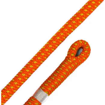 Lano Arboristické lano TEUFELBERGER TACHYON 11,5 mm 1x oko spLIFE - oranžová/žlutá 25 m