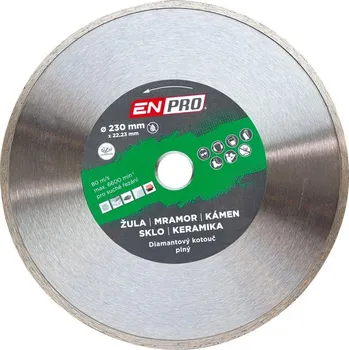Řezný kotouč Kotouč diamantový Enpro Kotouč diamantový plný O 230 x 1.8 x 22.3 mm