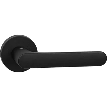 Dveřní kování CB - MOOD ONE - R rozety BB, klika/klika Černá matná (C03)