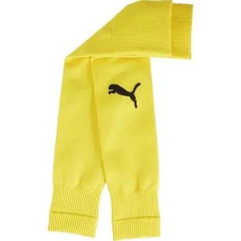 Štulpny Fotbalové štulpny Puma TEAMGOAL SLEEVE SOCK 4 Žlutá, Černá