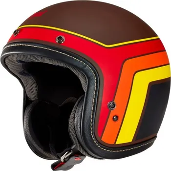 Helma na motorku Arai Arai URBAN-V Blitz Black (matná) jet retro helma vel.L L
