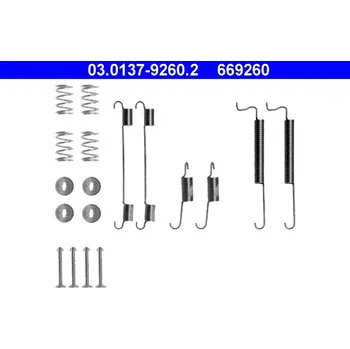 Přislušenství brzdového systému Sada prislusenstvi, brzdove celisti ATE 03.0137-9260.2