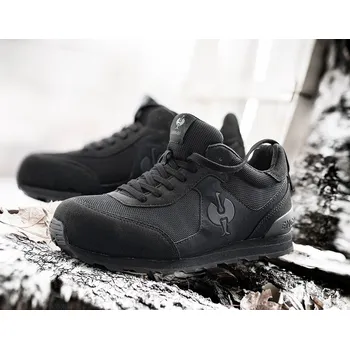 Pracovní obuv Bezpečnostní pracovní obuv S1 ocelové čepice e.s. Sirius II velikost 52 černá Strauss CZpla21