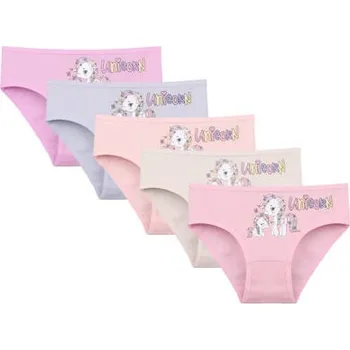 Dívčí spodní prádlo dětské spodní kalhotky s jednorožci Donella 4171PB35 velikost 110-116