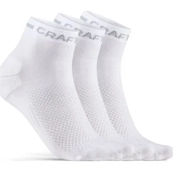 Dámské ponožky Funkční ponožky CRAFT CORE Dry Mid 5-pack - bílá Velikost: 37-39