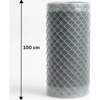 Pletivo Pozinkované pletivo 100 cm, role 15 m - Vysoká Kvalita Za Skvělou Cenu