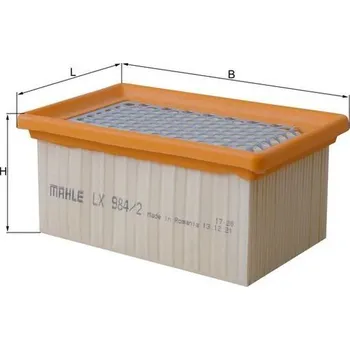 Vzduchový filtr Vzduchový filtr KNECHT LX 984/2