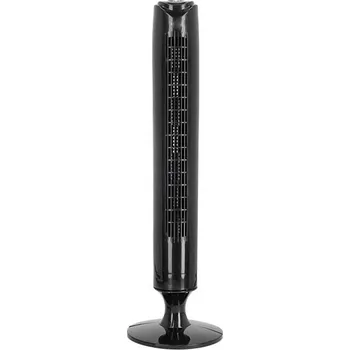 Domácí ventilátor Sloupový ventilátor LISSE 45W/230V 91,4 cm černá + dálkové ovládání