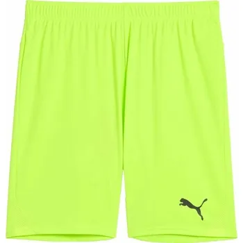 Pánské kraťasy Pánské fotbalové šortky Puma TEAMGOAL SHORTS XXL Reflexní neon, Černá