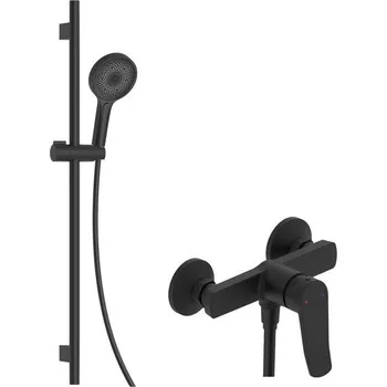 Sprchový set Kielle Oudee Sprchový set s baterií, matná černá 20627SN74