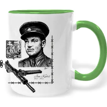 Hrnek - Jan Kubiš - Operace Anthropoid Barva: Zelená