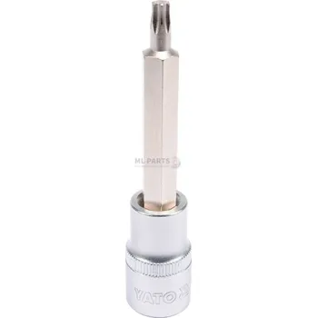 Gola hlavice Nástavec TORX 1/2" T30 L100 mm YATO YT-04323