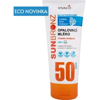 Přípravek na opalování Ochranné mléko na opalování SPF 50 – Coral Friendly