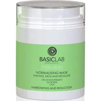 Pleťová maska BasicLab Dermocosmetics Complementis normalizující maska pro mastnou a smíšenou pleť 50 ml