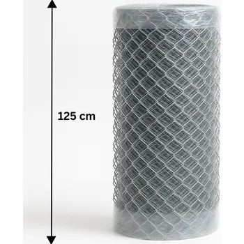 Pletivo Pozinkované pletivo 125 cm, role 25 m - Vysoká Kvalita Za Skvělou Cenu
