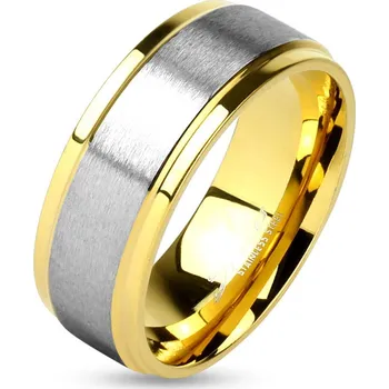 Prsten Šperky4U Ocelový prsten šíře 8mm - velikost 70 - OPR0009-8-70