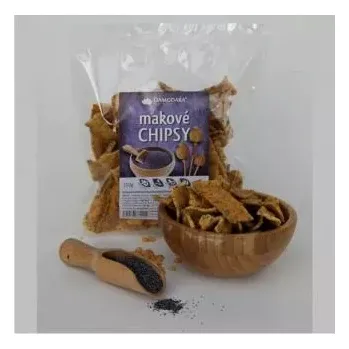Slaná pochutina Chipsy - mák - VEGAN - Damodara 150g