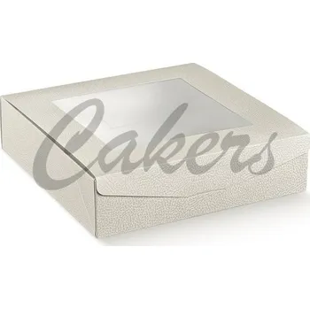 Čokoláda Krabička na cukroví s okénkem 24x16x5cm