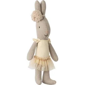 plyšák Maileg Zajíček v baletních šatičkách Cream Maileg Rabbit, Micro - Ballet Suit and Skirt Cream