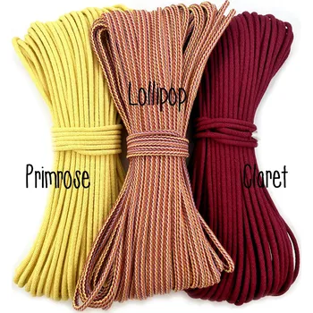 Příze VEĽKÁvlna VEL'KÁ vlna šňůry na šití 6mm Lízátko