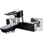 Cersanit S951-009 - Vanová baterie MILLE černá/lesklý chrom