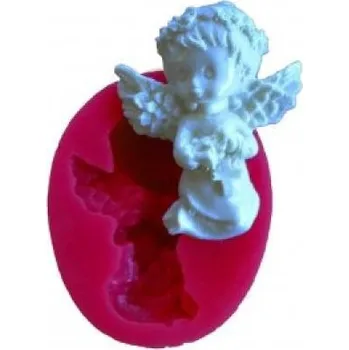 Forma na pečení Cesil Silikonová forma Anděl 5,7 cm