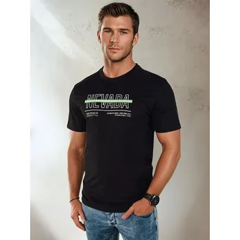 Pánská košile s potiskem RX5436 Barva: Černá, Velikost: XL