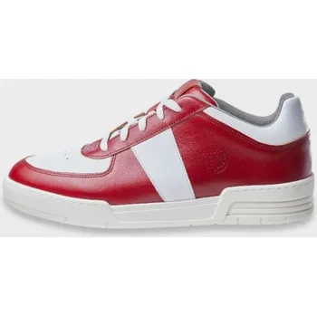 Pánská obuv Botas Epic Red- Pánské kožené tenisky / botasky červené | česká výroba ze Zlína 44 EU