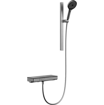 Sprchový set Kielle Vega Sprchový set s termostatickou baterií, gun metal 20618023