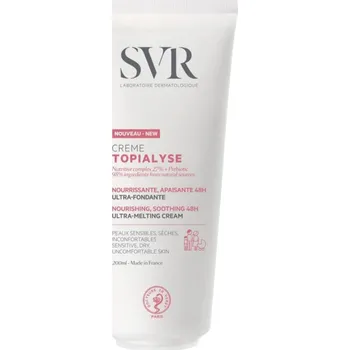 Pleťový krém SVR Vyživující a zklidňující krém pro citlivou a suchou pokožku Topialyse (Ultra-Melting Cream) 200 ml + 2 měsíce na vrácení zboží